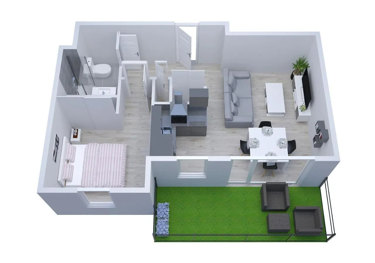 Viva Leman- Hypercentre - Vue Panoramique- Parking - Wifi Apartment Thonon-les-Bains