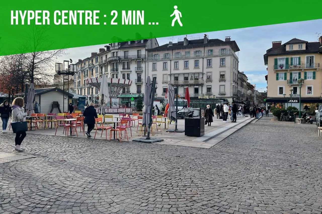 Viva Leman- Hypercentre - Vue Panoramique- Parking - Wifi Apartment Thonon-les-Bains