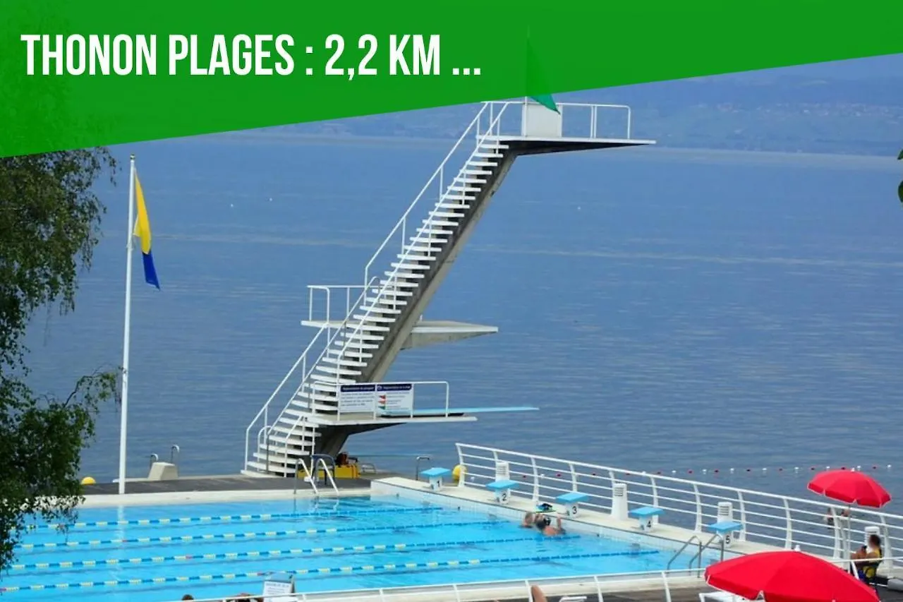 Viva Leman- Hypercentre - Vue Panoramique- Parking - Wifi Apartment Thonon-les-Bains