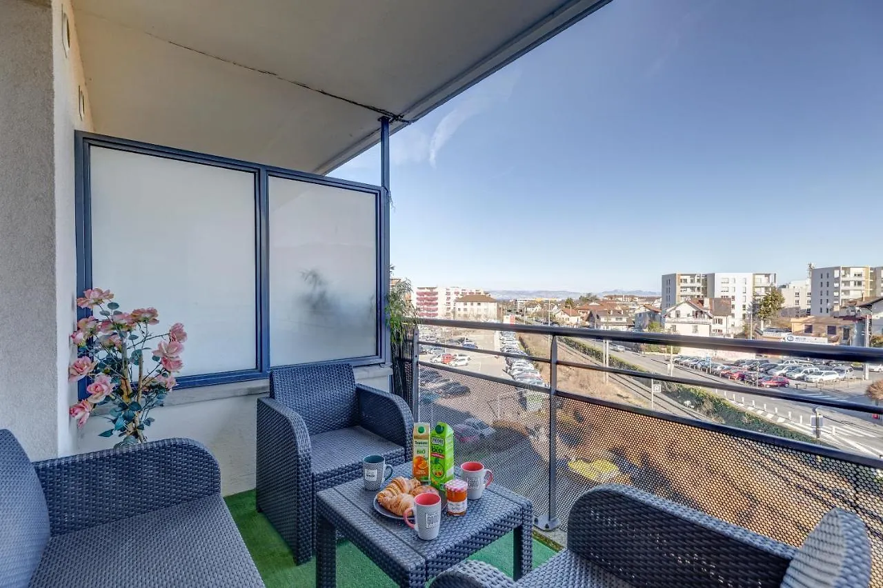 Viva Leman- Hypercentre - Vue Panoramique- Parking - Wifi Apartment Thonon-les-Bains France